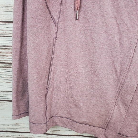 Lululemon Womens Size 12 Heathered Misty Merlot Coast Easy Wrap Jacket       #46 - Picture 9 of 16
